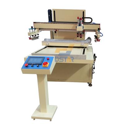 China food & semi automatic beverage factory pvc sheet screen printing machine for sale for sale