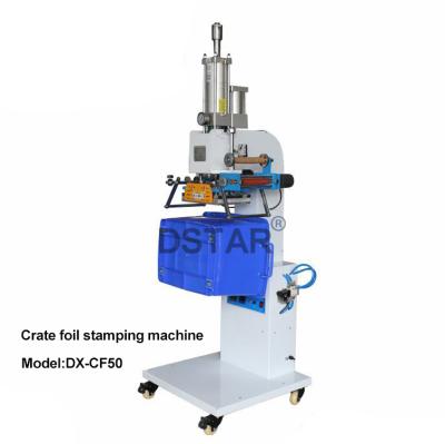 China Crate Foil Stamping Hot Foil Stamping Machine For Plastic Crate for sale