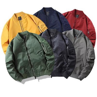 China Streetwear Waterproof High Quality Zipper Up Jacket Set Striped Blazer Jacket Men Blue Black Bomber Jacket for sale