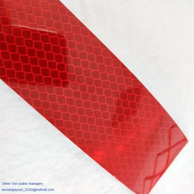 China High Light Reflective Hot Sale Multi Purpose Red And White High Visibility Reflective Tape for sale