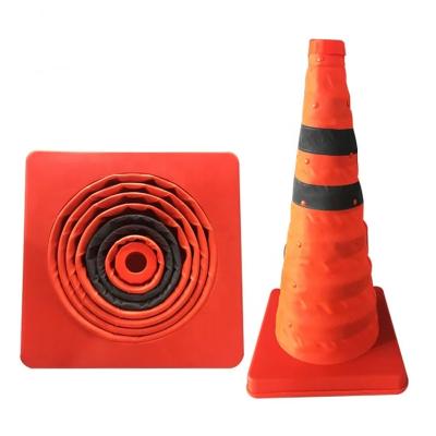 China Roadway Safety Customized Cheap Traffic Cones Collapsible Cone Used For Sale for sale