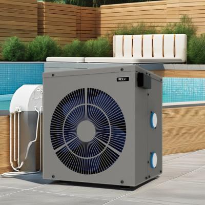 China Mini AC On Off Pool Heater Circulation Hot Tub Heat Pump For Swimming Pool Water Heating for sale