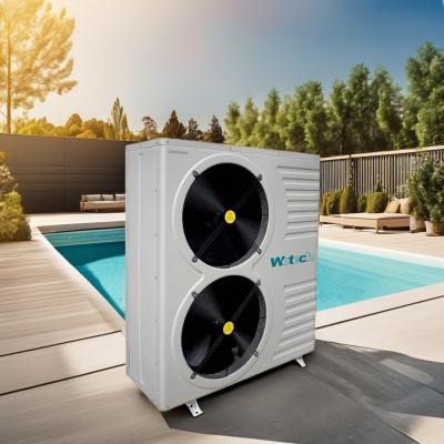 China R32 aquecedor de piscina ligado/desligado Wotech 380V 31KW bomba de calor de ar para água para temperatura constante à venda