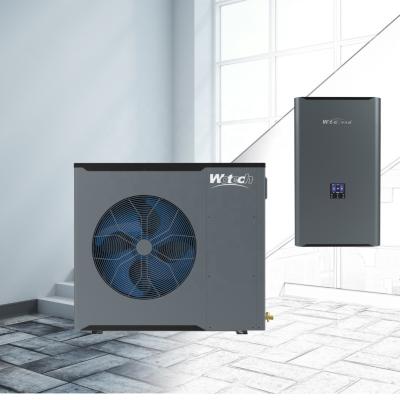 China Bomba de calor dividida elétrica R32 12 kW 220V Controle de temperatura para residências sustentáveis à venda