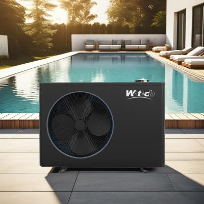 China Inglês Operating Wotech 220V 4.5KW R32 Air Source Heat Pump para aquecimento de piscina on/off à venda