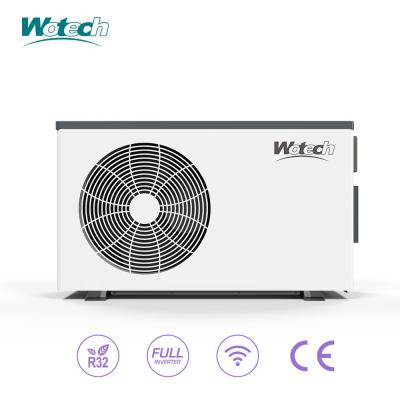 China 16kw R32 volle inverter zwembad warmtepomp met hoge COP en gegalvaniseerde plaat Te koop