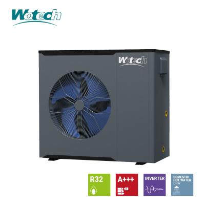 China Wotech R32 Monoblock Air Source Water Heat Pump 18kw para instalação rápida e resfriamento em casa à venda