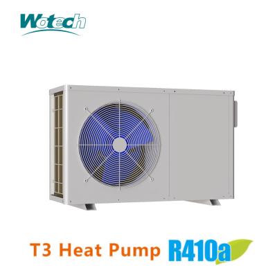 China R410a Verwarmingskoeling Poolwarmtepomp voor temperatuurzone T3 Te koop