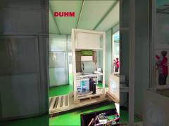 High-efficiency evaporative cooling tower for 200-300 square meter space