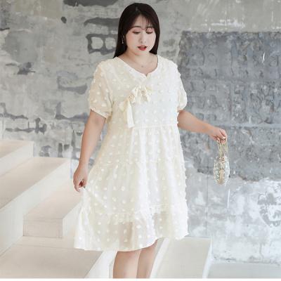 China Dry Cleaning Dropshipping One Link Front Summer Fall Casual Elegant Chunky Dresses Plus Size Dress for sale