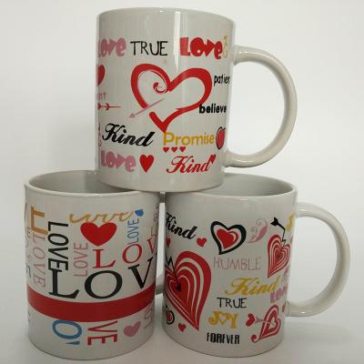 China Best Viable Current Ceramic Mug for Valentine's Day for sale