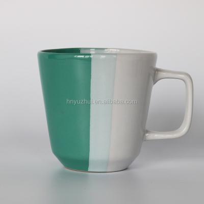 China Sustainable Coffee Flower Customized Coffee Mugs for sale