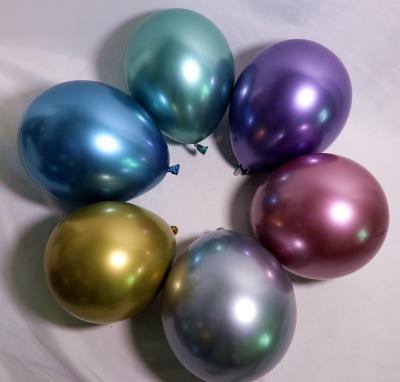 China Birthday Party Arrangement Make A Proposal 50 Pcs Latex Balloon Helium Globe For Birthday Party Decoration 10 Inch Chrome Balloons for sale