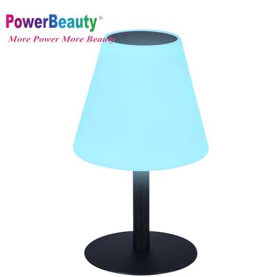 China Modern Waterproof IP44 Rechargeable LED Solar Table Lamp With Remote Control for sale