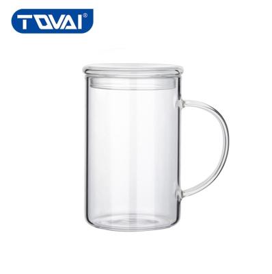 China TQVAI Contemporary Handcrafted Single Wall Souvenir Borosilicate Glass Cup From Top Stores for sale