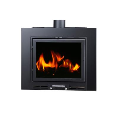 China Minimalist China Made Indoor Wood Burning Stove Insert Stoves Biomass Fire Heaters Chimney For Home Use for sale