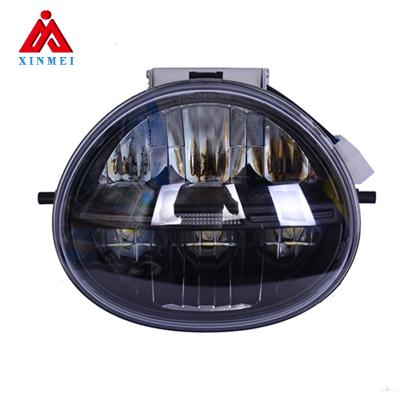 China Univeral lighting system auto rounded triangle shape led daytime running light drl led head lamp for harley for sale