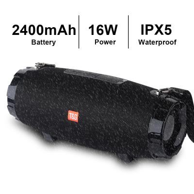 China Outdoor High Power Xtreme Waterproof Bass Phone Function TG526 Portable Wireless Speaker Boombox Heavy Support TF FM USB for sale