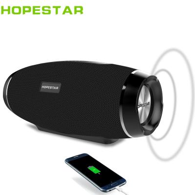 China HOPESTAR h27 Outdoor Wireless Loudspeaker Dual Function Phone Dual Function Outdoor Wireless Speaker Horn Xtreme Speakers Support TF FM USB for sale