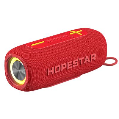 China Phone Function HOPESTAR P32 Bluetoth Speaker Outdoor Sports Portable Wireless Waterproof Subwoofer with FM Radio TF USB TWS for sale