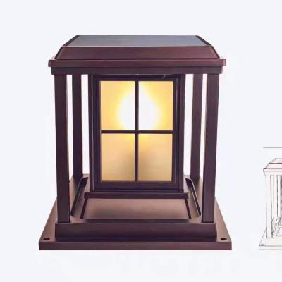 China Outdoor OEM Service Wall Aluminum Barrier Post Pillar Lighting for sale