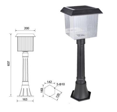 China Garden China Manufacturer Ground Mount Solar Lights For Ground for sale