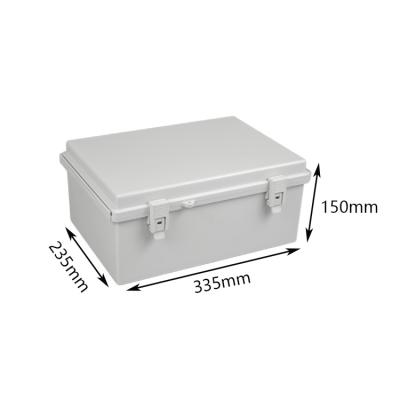 China Waterproof Custom ABS Plastic Waterproof Wiring Power Supply Security Control Box Junction Box OEM IP65 Electronic Box for sale