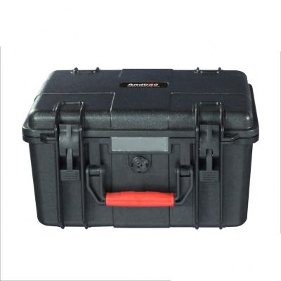 China duplex wireless vmix plastic carrying case with custom foam 280*246*156mm for sale