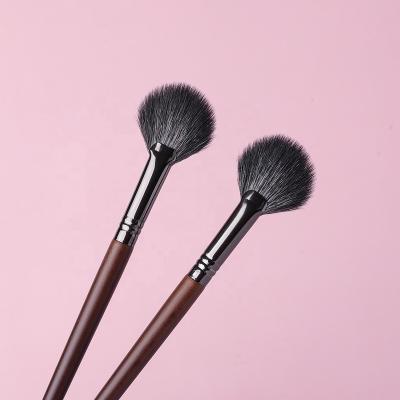 China Face Mask OVW 1PCS Fan Brush N42 Hog Hair Fan Shape Brush Powder Blush Tool Kit Makeup Pincel Makeup Brush Set High-quality for sale