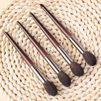 China Angular Blush OVW XQ05 1PCS Powder Blusher Makeup Brushes Wood Hair Goat Hair Powder Concealers Premium Cosmetic Tools for sale