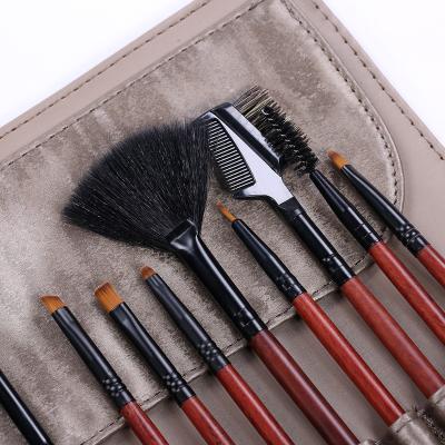 China Cosmetic Makeup Brush Kit Brushes Small Fan Brush OVW Synthetic Goat Hair Brush for sale