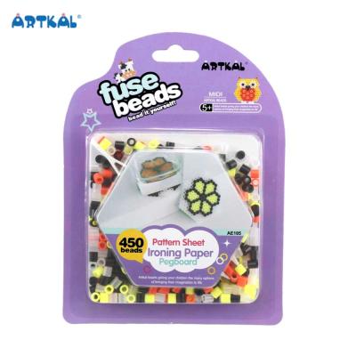 China Safety Direct Selling Cartoon Toys Artkal Plastic Fuse Hama Beads Set For Kids Craft DIY for sale