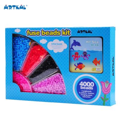 China DIY toys; Gifts Toowl Mini Perler Hama Beads Diy Craft Ironing Beads Toys 5mm Animal Hama Beads Crafts For Sea for sale