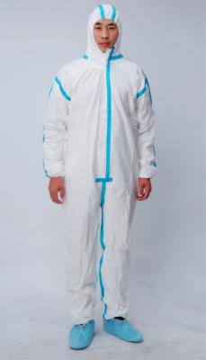 China Disposable Non woven Coveralls taped seam coverall,protective coverall,Classic Microporous for sale