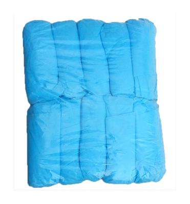 China Standard 15*38cm non-woven blue pp  disposable surgical shoe cover,prevent dust and static for sale