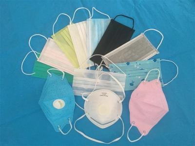 China 2 ply tie-on Non-woven ,green  face mask for doctor  in hospital for sale