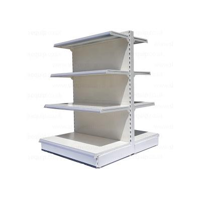 China Factory direct sale double sided shelves used at supermarket gondola shelving for sale