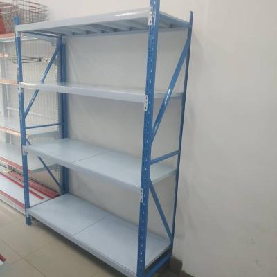 China Light Duty Warehouse Shelving Rack Metal Shelf Rack Eco-friendly Storage Shelving for sale