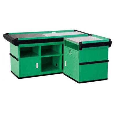 China Retailer Shops High Quality Can Be Customized Metal Cashier Table for sale