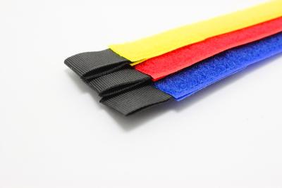 China Durable Hook & Loop Fastening Cable Ties Color Customized For Cable / Wire Tying for sale