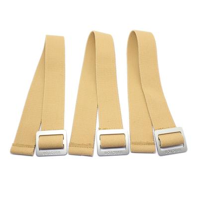 China Hochelastisches, elastisches Klettband aus Nylon / Polyester mit Logo Custom zu verkaufen