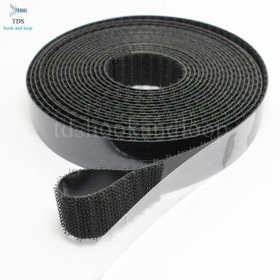 China Hot Melt Glue Self Adhesive Hook And Loop Tape Customized Size / Color for sale