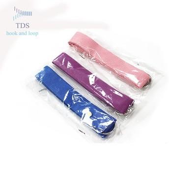 China Durable Cotton Yoga Belt Strap , Eco Friendly D Ring Straps For Stretching for sale