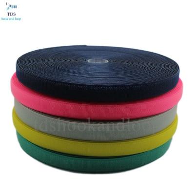 China 25m/Roll Sew On Hook And Loop Material Eco Friendly Custom Size Sew On Tape for sale