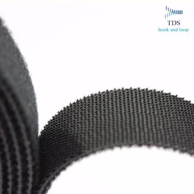 China Black Injection Molded Hook And Loop Fastener Tape Size / Color Customized for sale