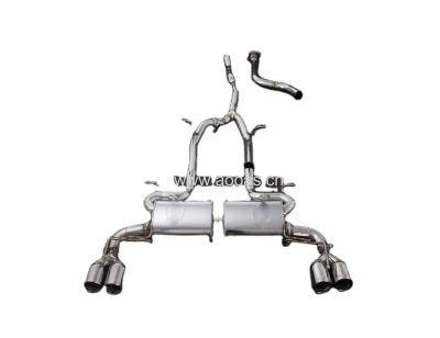 China Stainless Steel Exhaust System Charger Diesel Exhaust Removal For System For Chevrolet Camaro 3.6 With Quad Tailpipes for sale