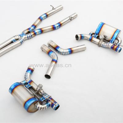 China High Level Titanium Stainless Steel Exhaust Sound System For Dodge Challenger SRT for sale