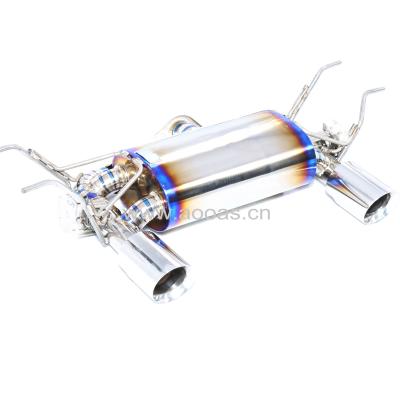 China Titanium Customized Blue Titanium Valvetronic Sounds Exhaust Pipes For Mazda MX5 for sale