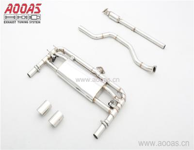 China AOOAS Stainless Steel New Product High Performance Valves Muffler Exhaust System Exhaust Pipe For Mazda Axela for sale