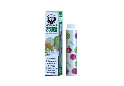 China Fruit Guava vaporizer e cigarette 2500 Puffs 1100mah Pop Disposable Vape for sale